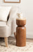 Drink Table Walnut Brown 8x8x22 6