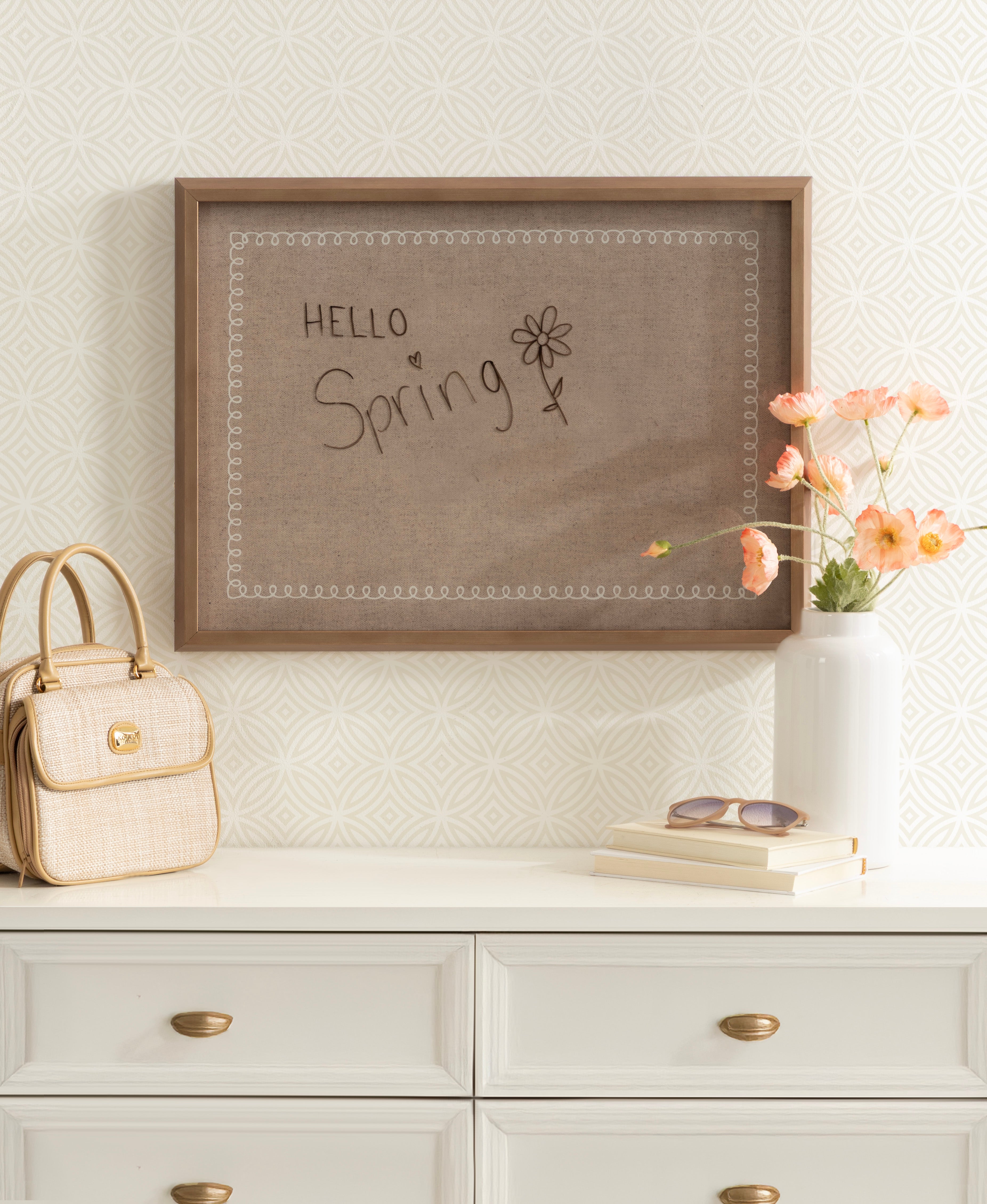 Dry Erase Board Blake Gold 24x18 6