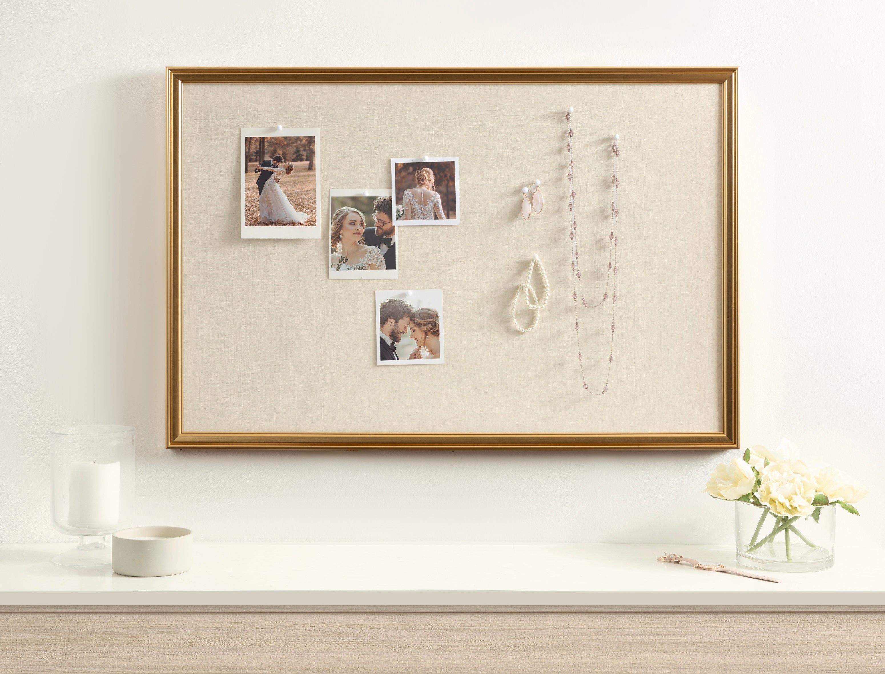 Pinboard 24x36 Gold 7