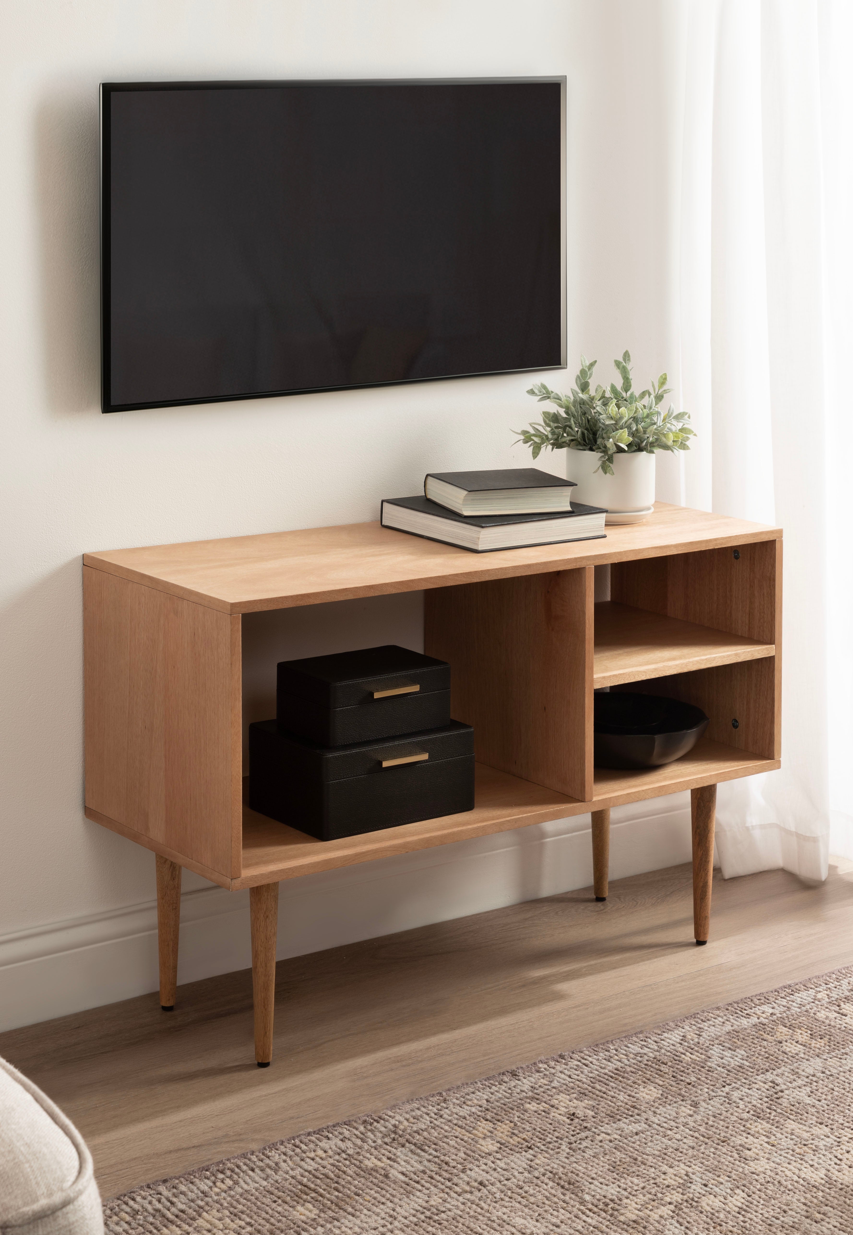 TV Stand Natural 38x14x25 6