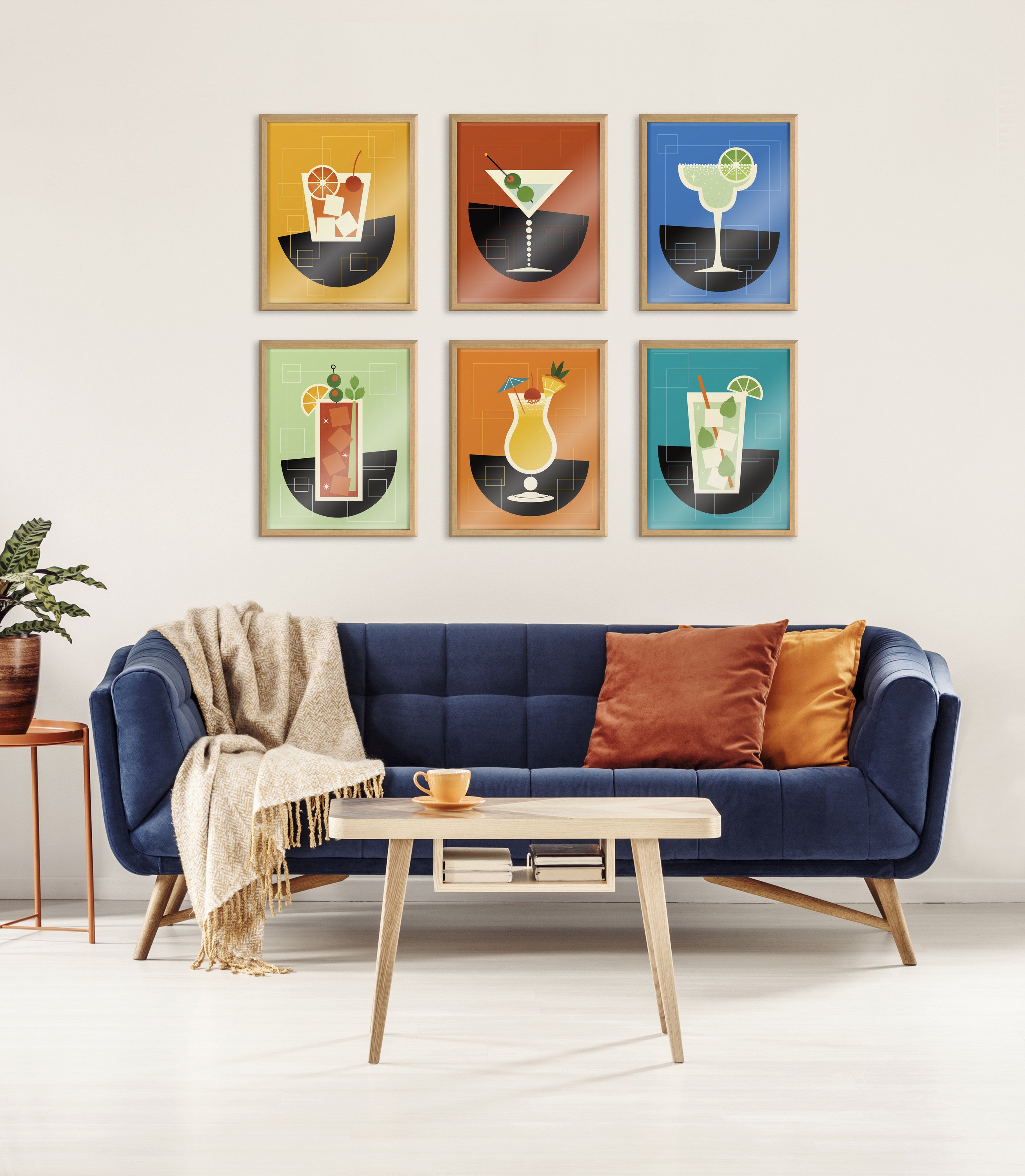 Blake Margarita Framed Printed Art by Amber Leaders Designs