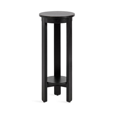 Side Table Black 12x12x30 1