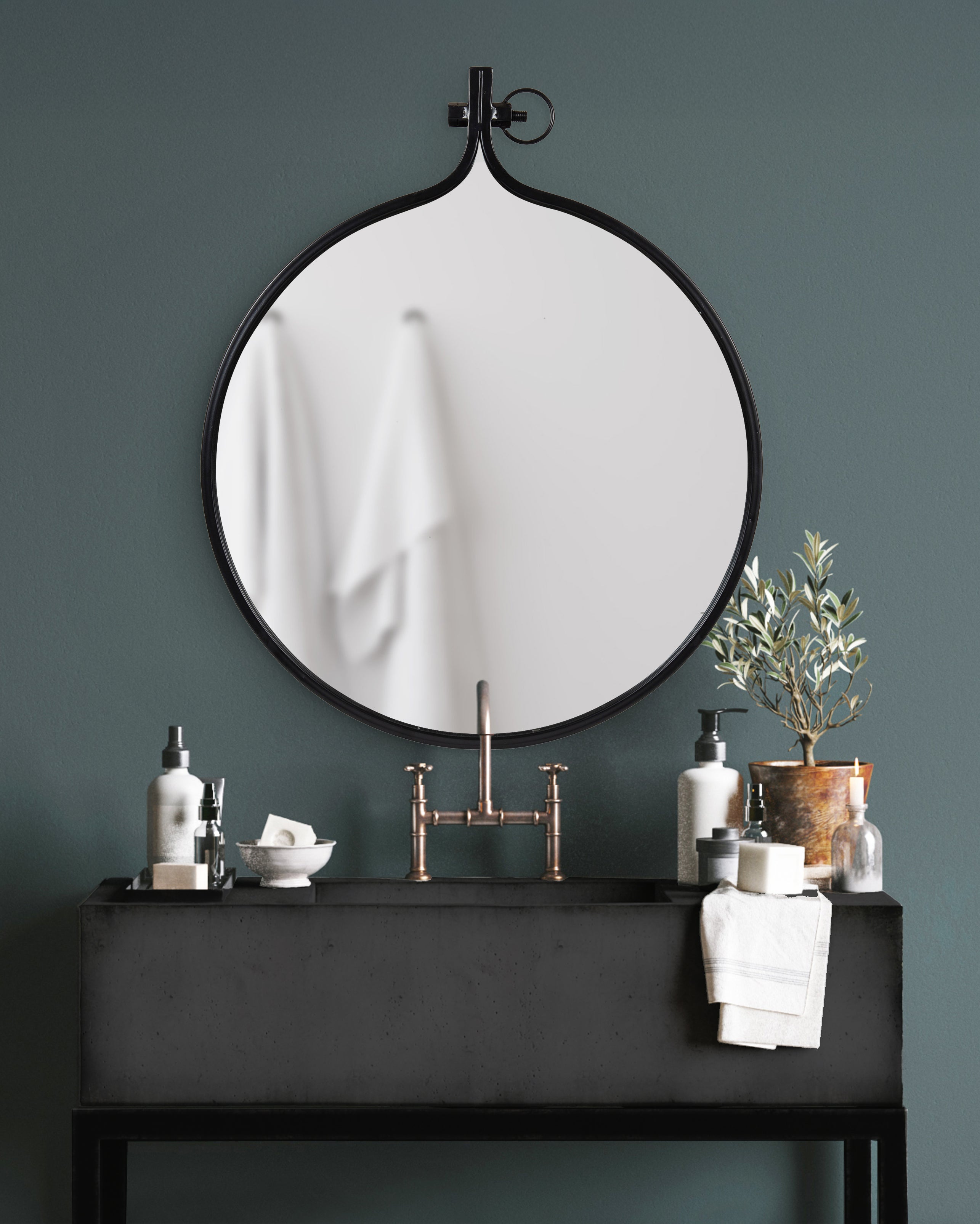 Yitro Metal Framed Wall Mirror