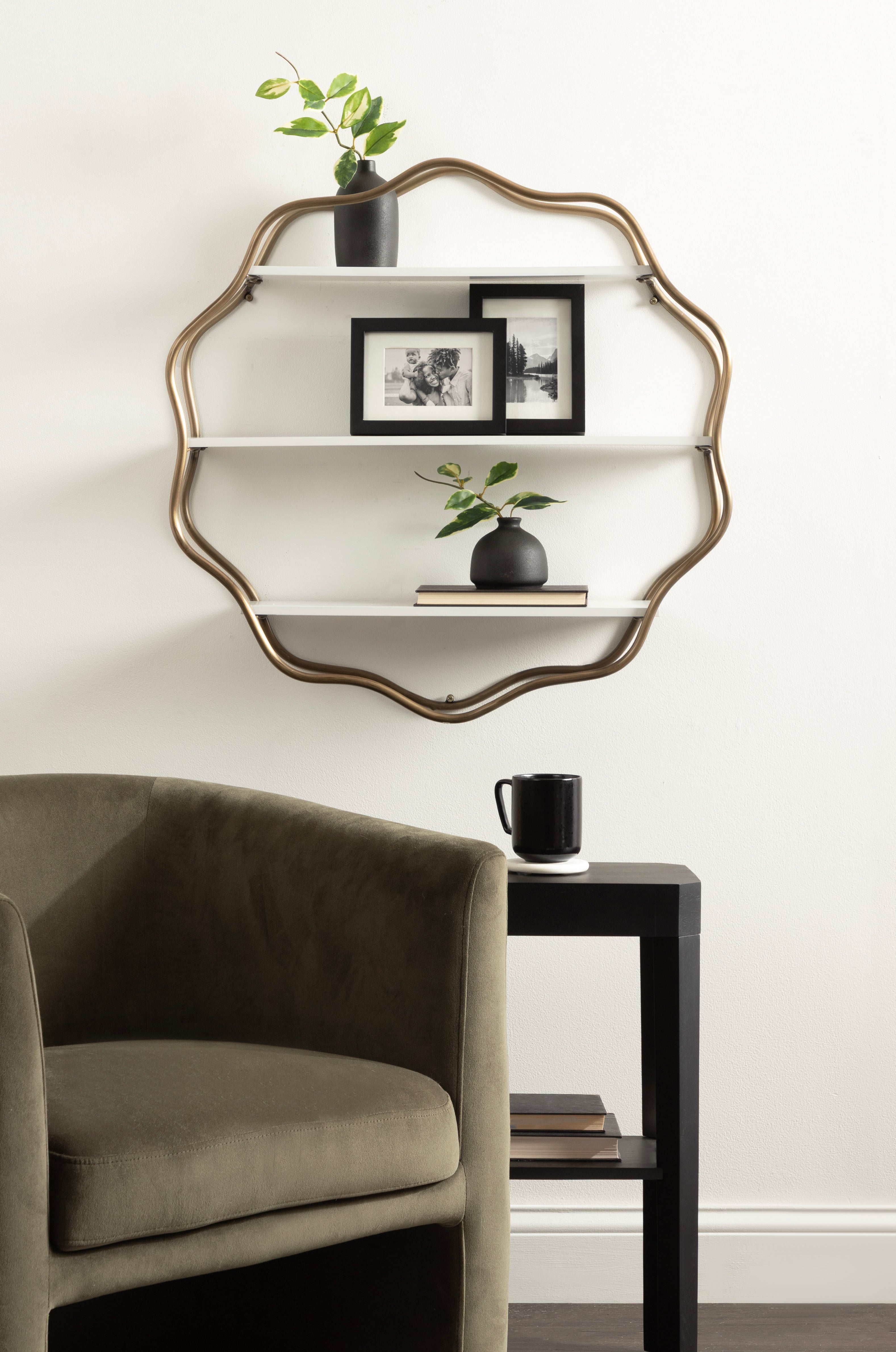 Wavella Tiered Wall Shelf