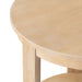 Side Table Natural Beige 22x22x24 3