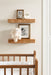 Floating Shelf Natural Biscuit 2 Piece 20" 7