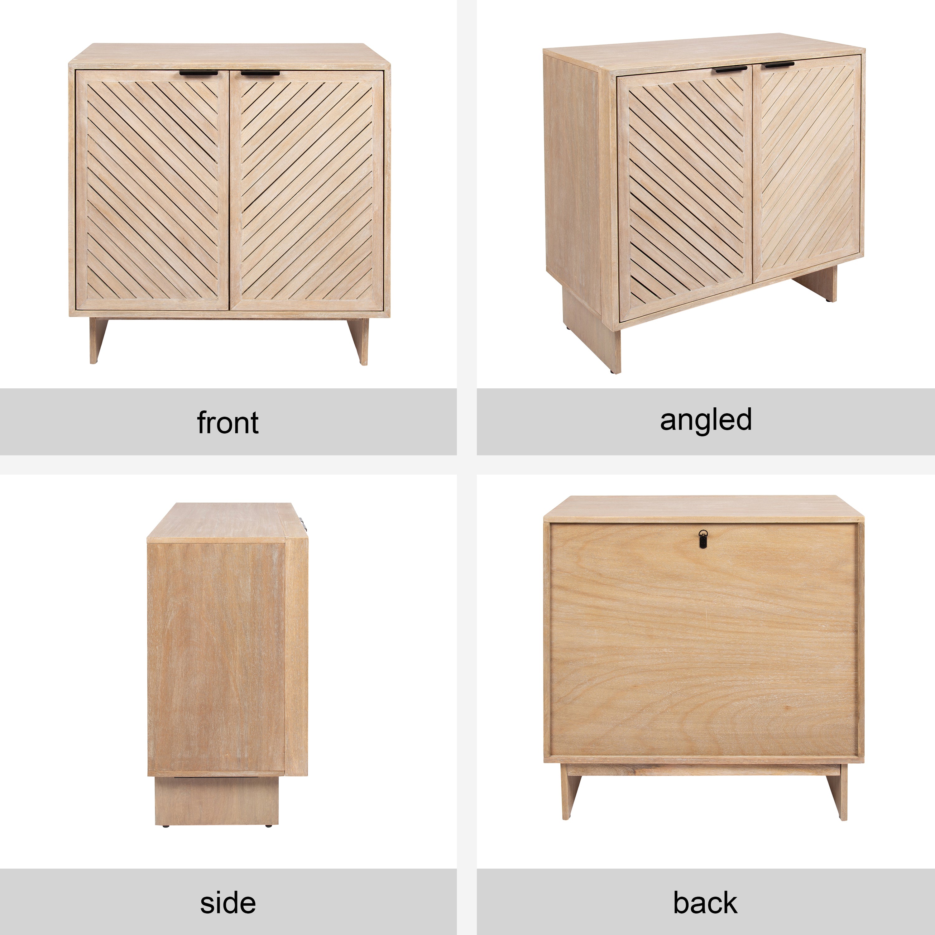 Floor Cabinet Natural Beige 30x15x30 4