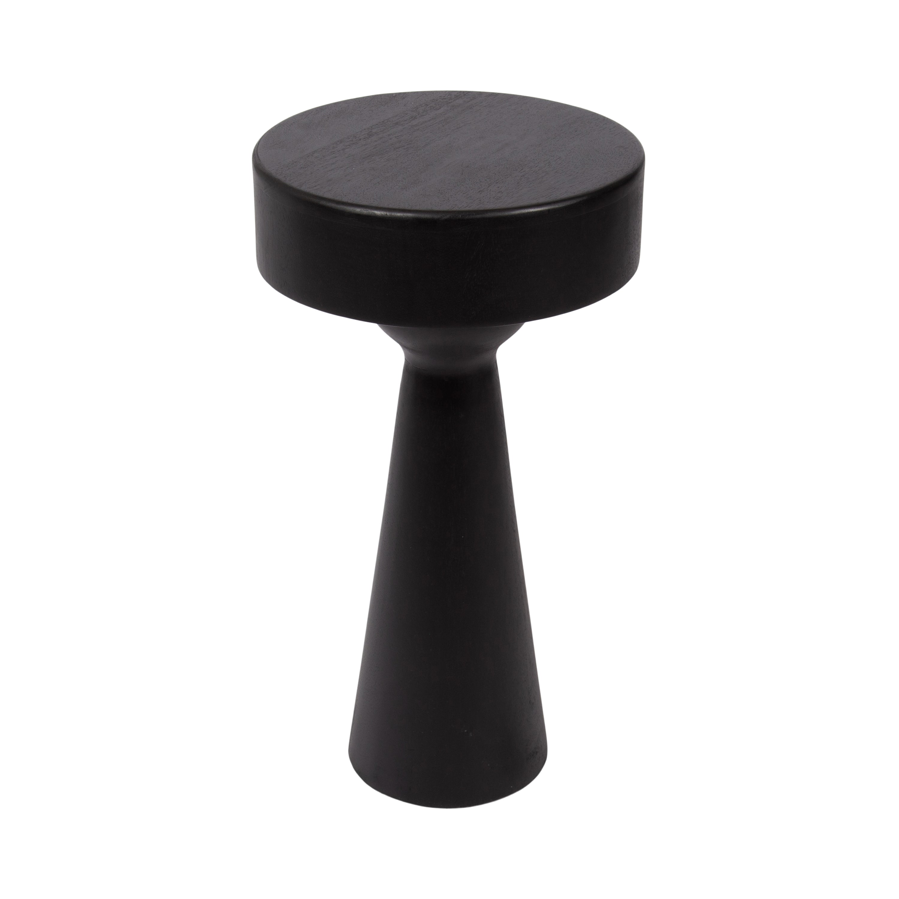 Side Table Black 12x12x22 1
