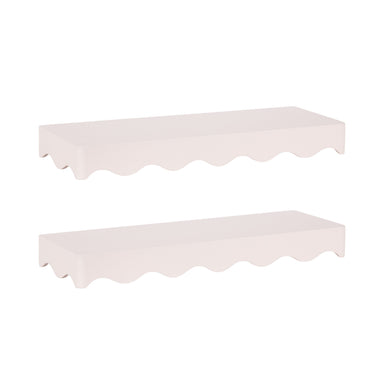 Floating Shelf Pink 2 piece 24 in. 1