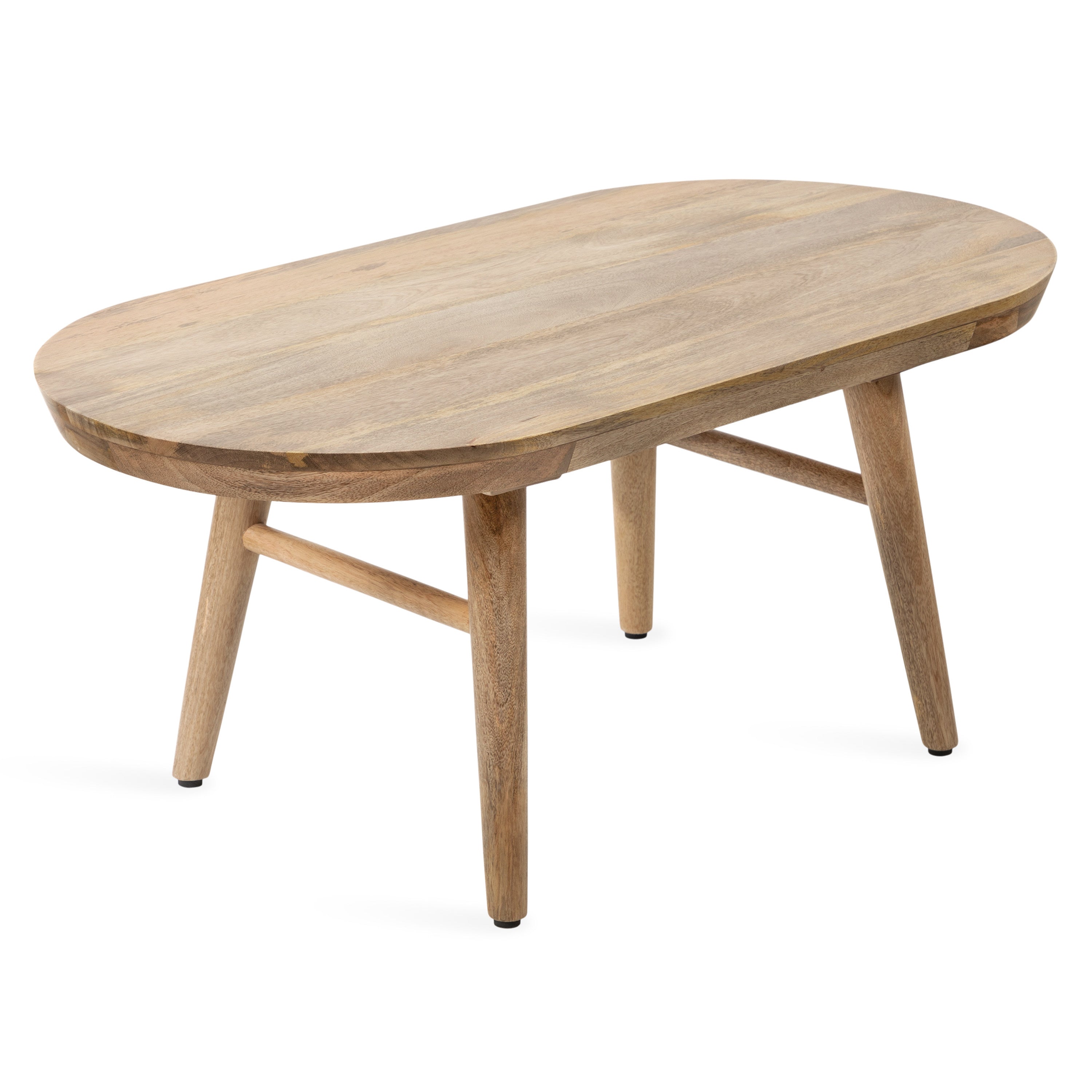 Conan Oval Wood Coffee Table