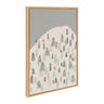 Sylvie New Nostalgia Skiers Framed Canvas by Hannah Beisang