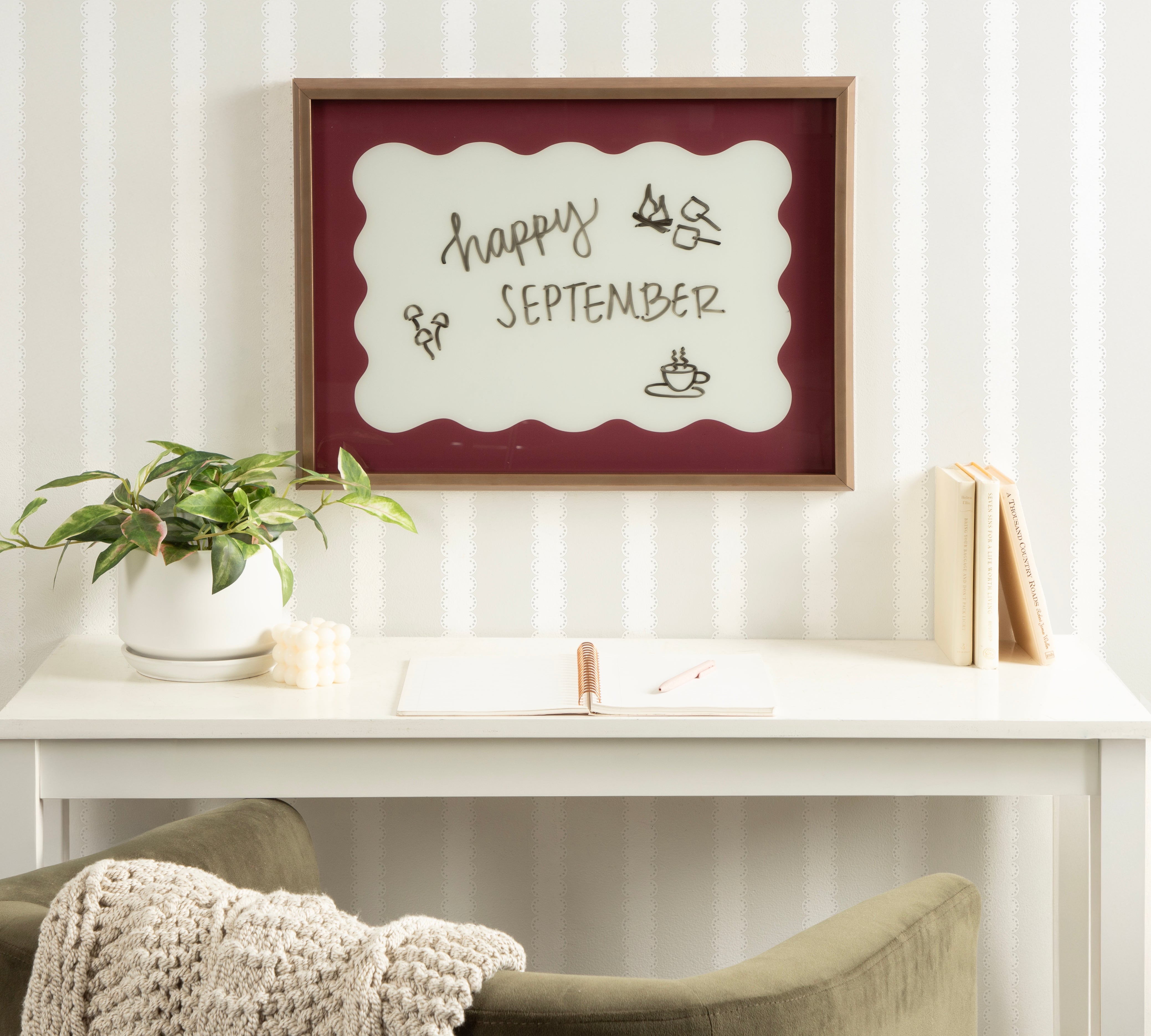 Dry Erase Board 18x24 Blake Gold 7