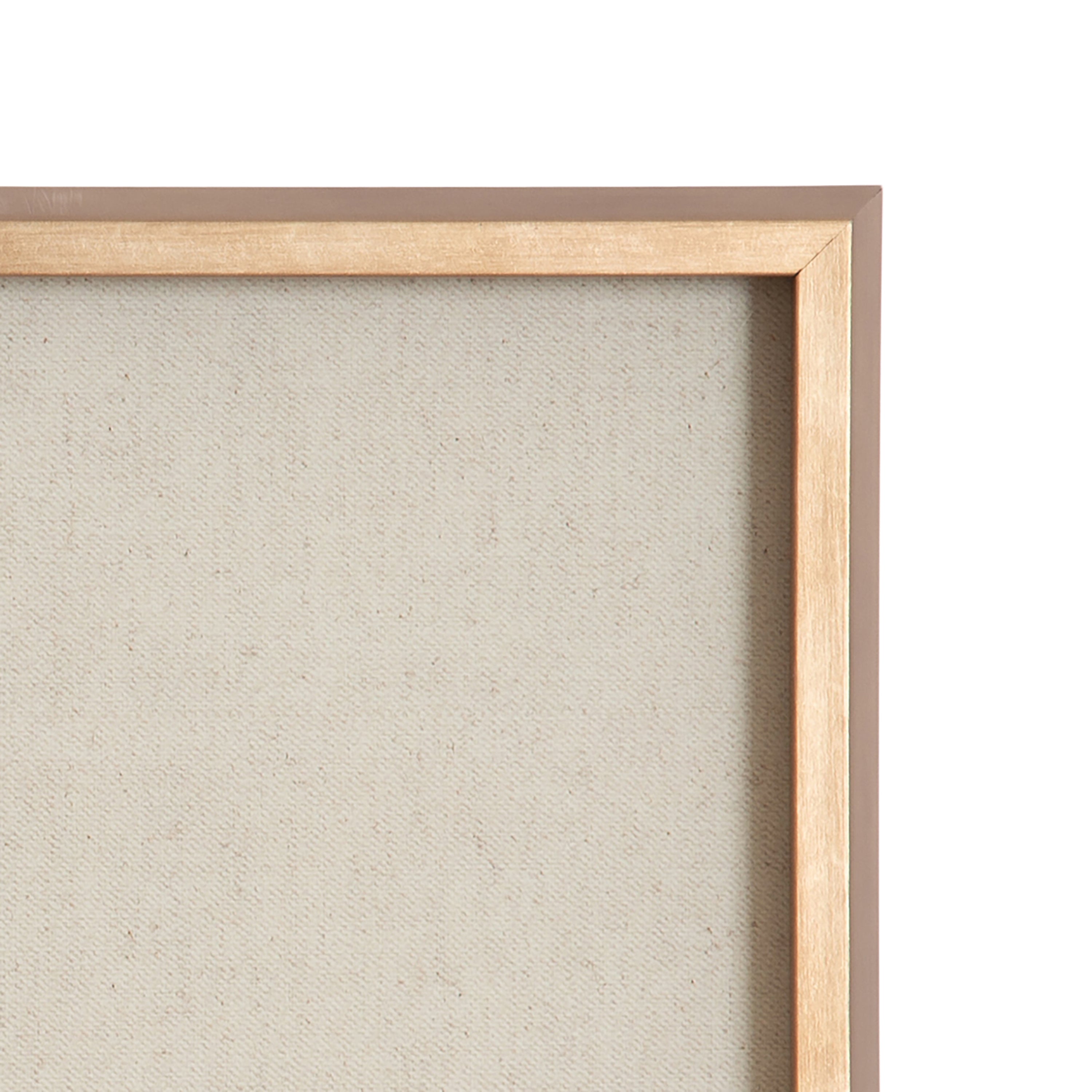 Natural Linen Light Dry Erase by The Creative Bunch Studio Framed Glass Dry Erase Wall Art White Board