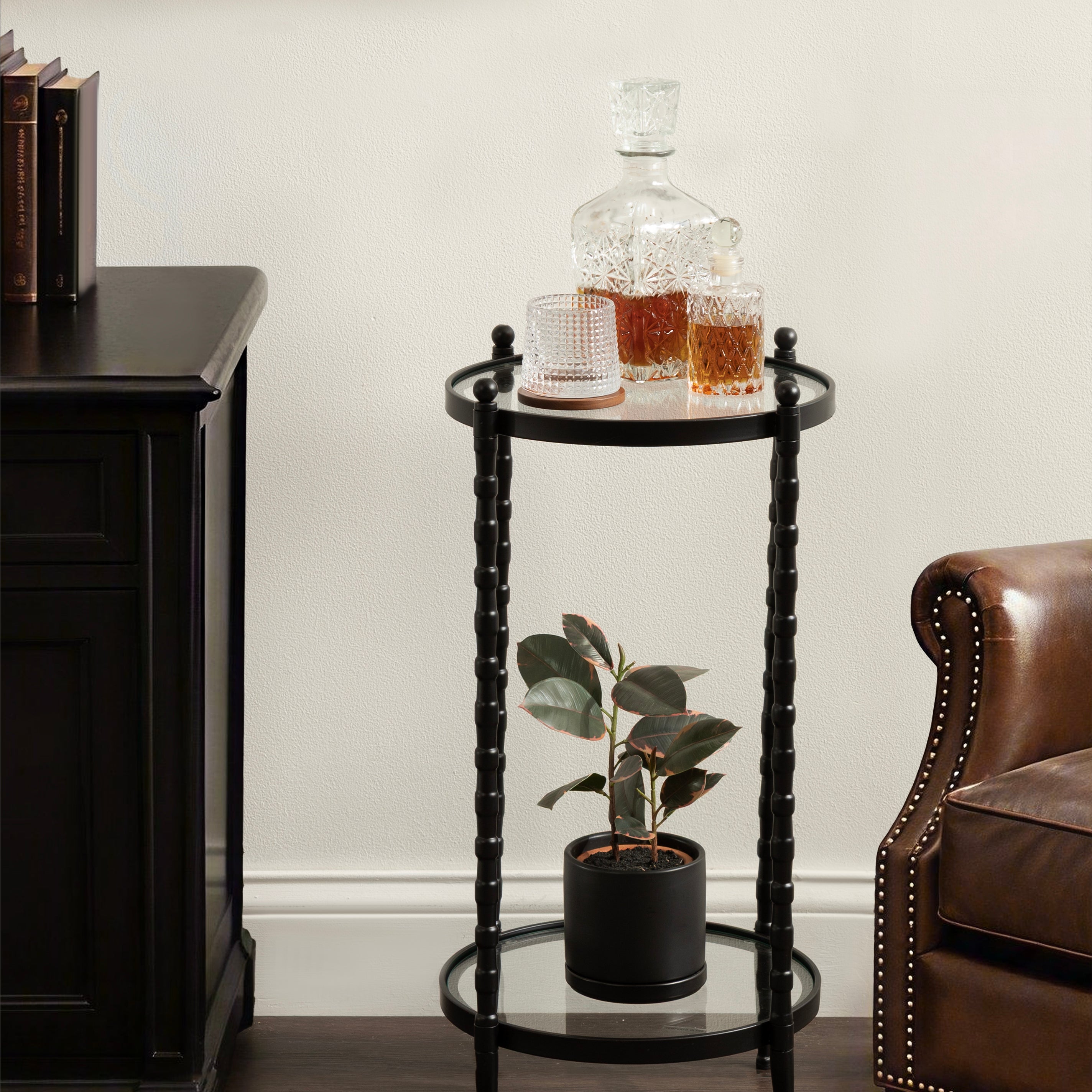 Side Table 14x14x25 Black 7