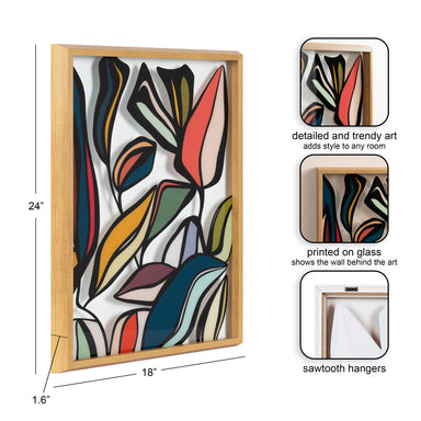 Framed Printed Art 18x24 Blake Natural 2