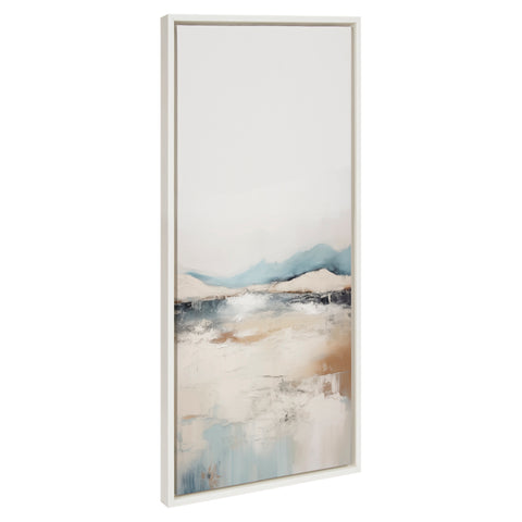 Sylvie Tranquil Landscape IV Framed Canvas by Amy Lighthall