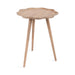 Side Table Natural Beige 19x19x24 1