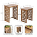 Nesting Table Natural 2 Piece 2