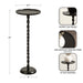 Drink Table 9x9x22 Black 2