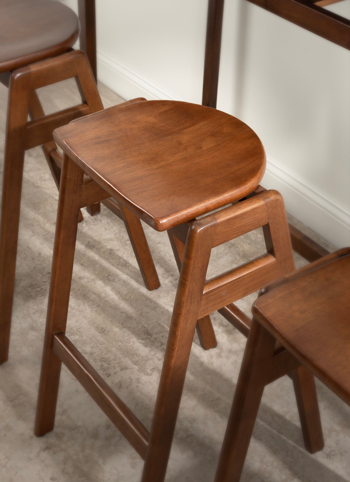Morreau Wood Bar Stool