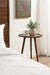 Side Table Walnut Brown 19x19x24 7