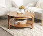 Coffee Table Natural 34x34x17 7
