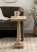 Side Table Natural Beige 12x12x25 7