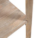 Side Table Natural Beige 12x12x28 6