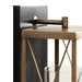 Wall Sconce 7x6x16 Black 3