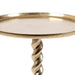 Side Table 13x13x24 Gold 3