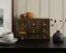 Drawers Rustic Brown 9 Drawers 8