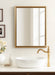 Rectangle Mirror Gold 20x26 6
