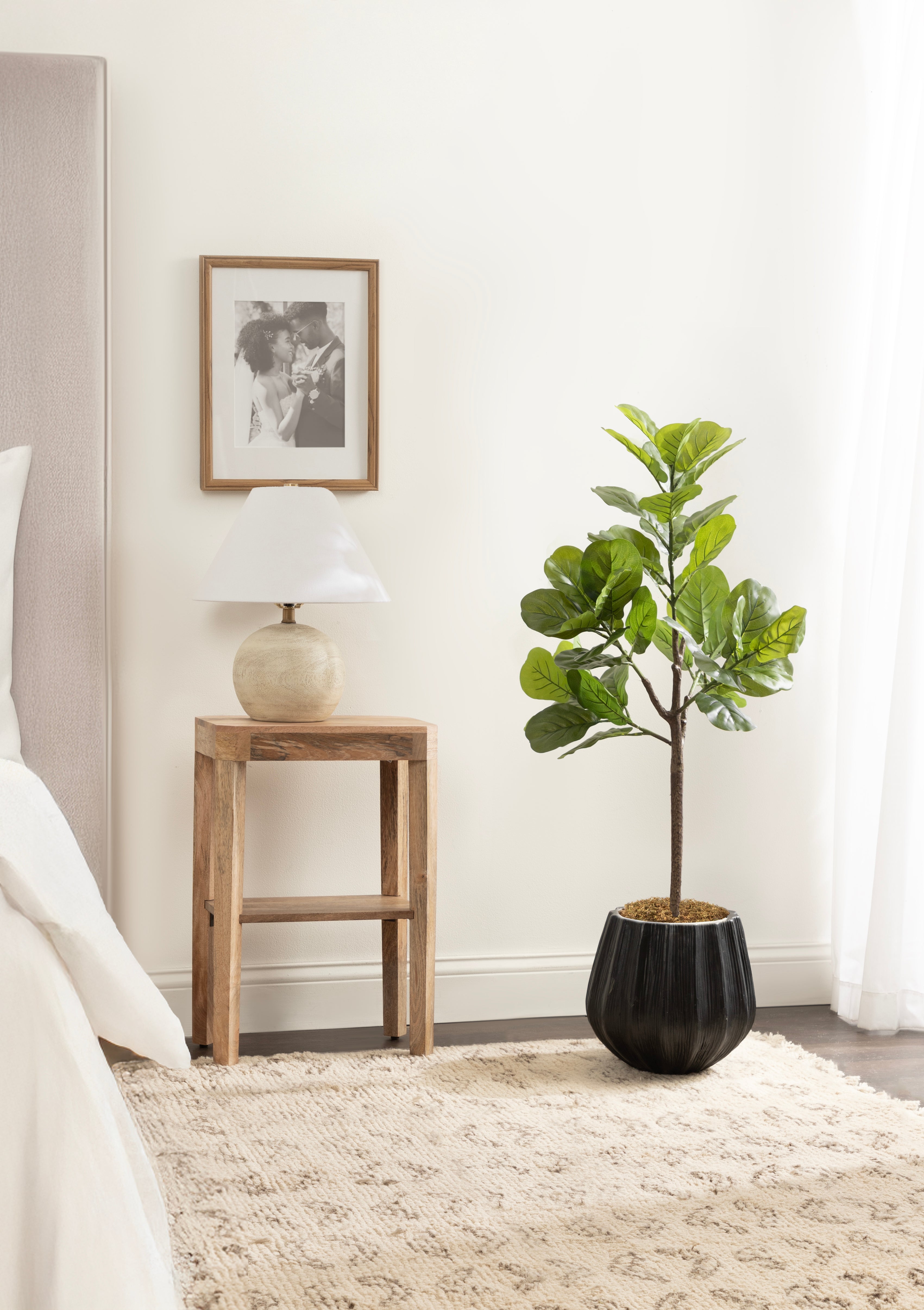 Faux Tree Black 4' 8