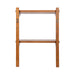 Accent Shelf Walnut Brown 18x12x24 4