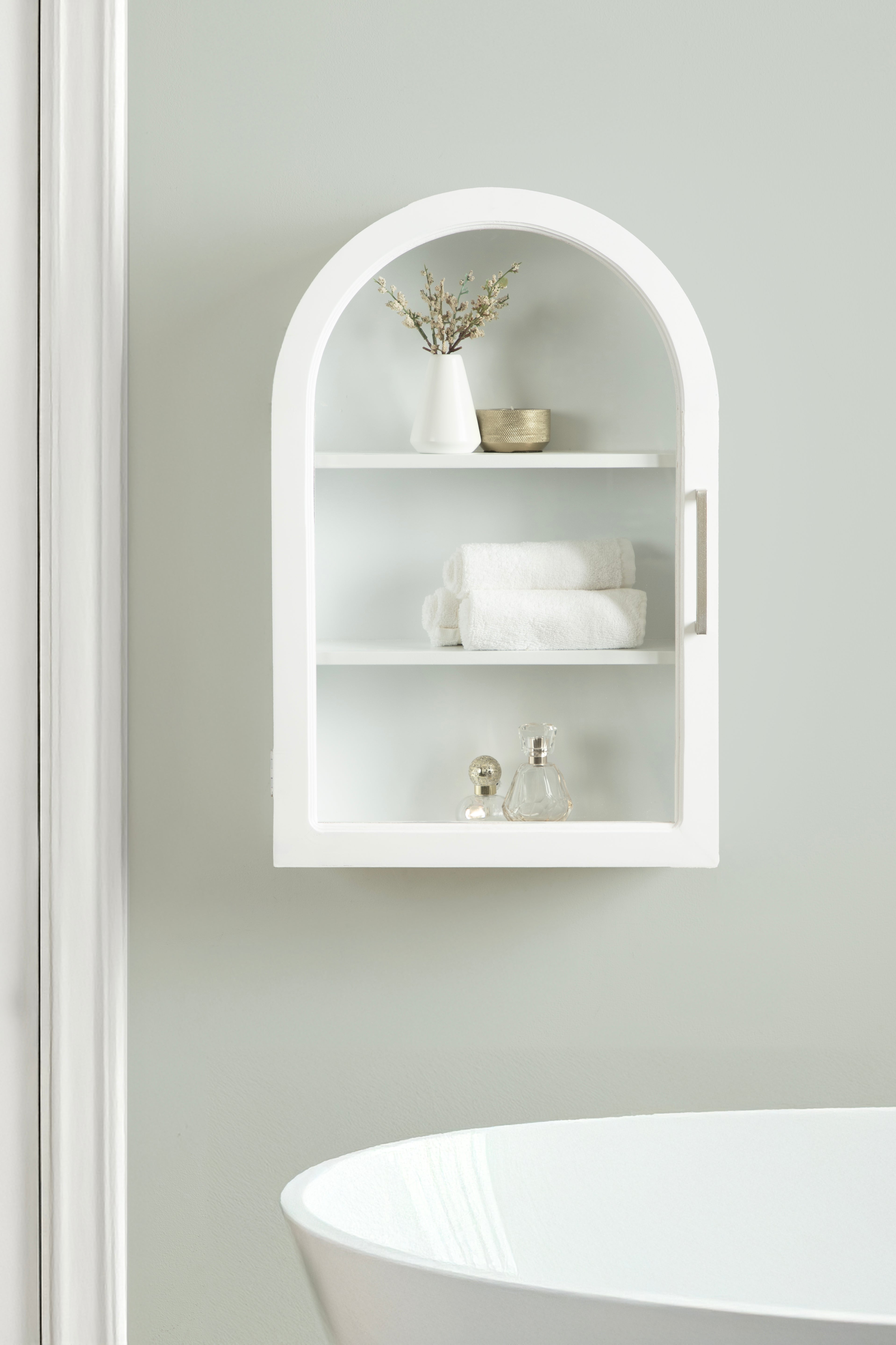 Cabinet White 16x7x24 7