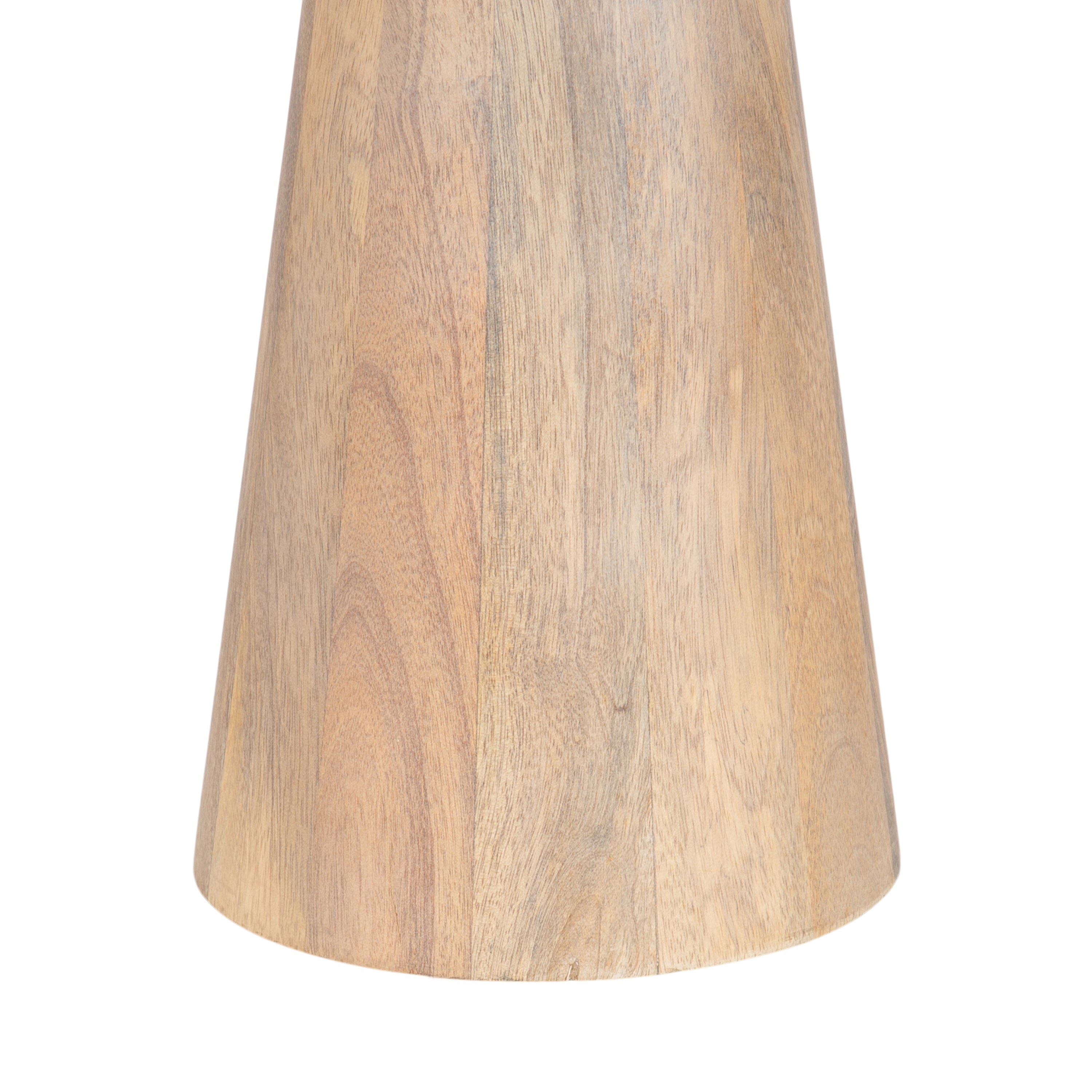 Side Table Natural Beige 12x12x22 5
