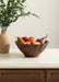 Serving Bowl Walnut Brown 12" Diameter 6
