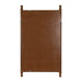 Rectangle Mirror Walnut Brown 24x42 4