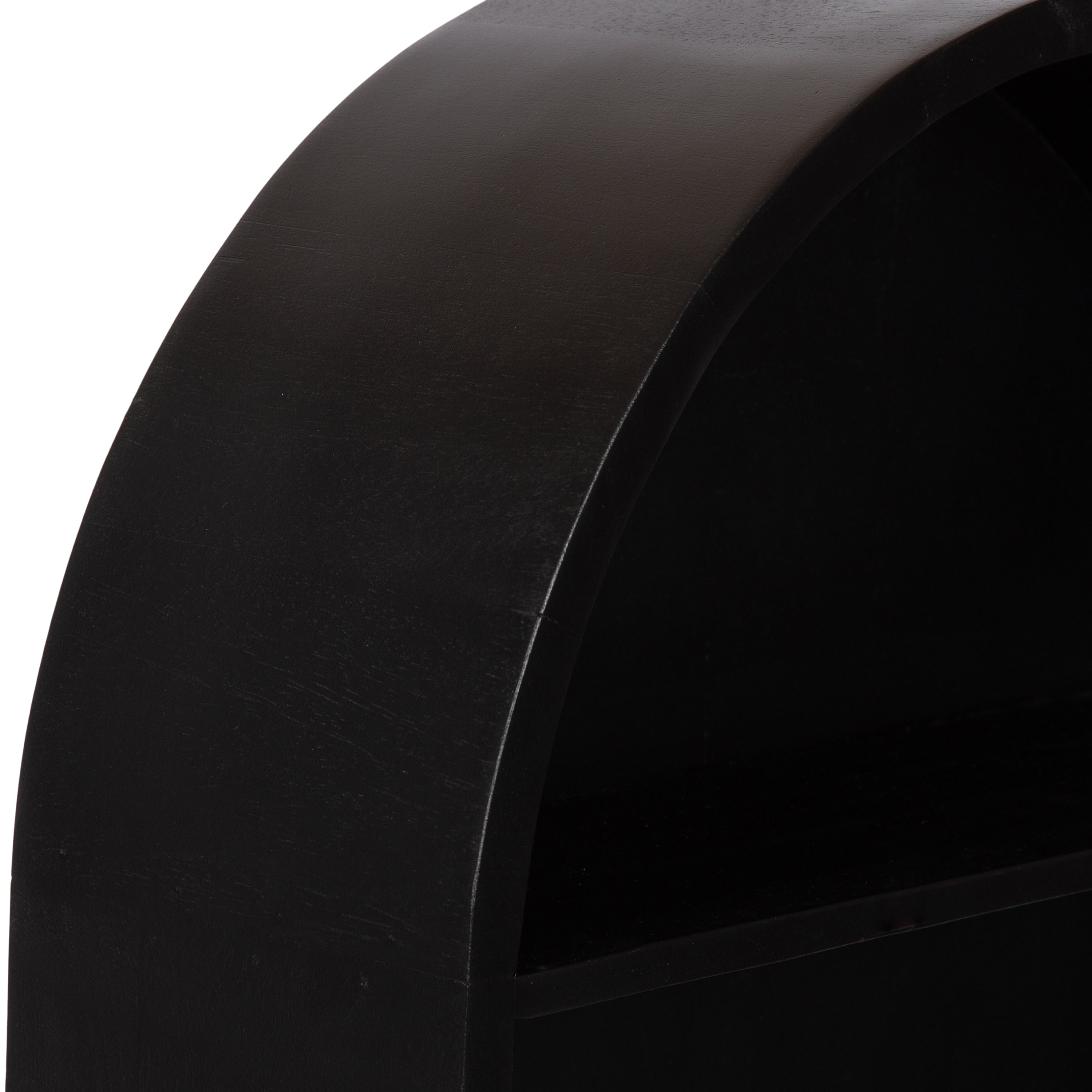 Accent Shelf Black 18x6x26 3