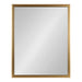 Rectangle Mirror Gold 24x30 5