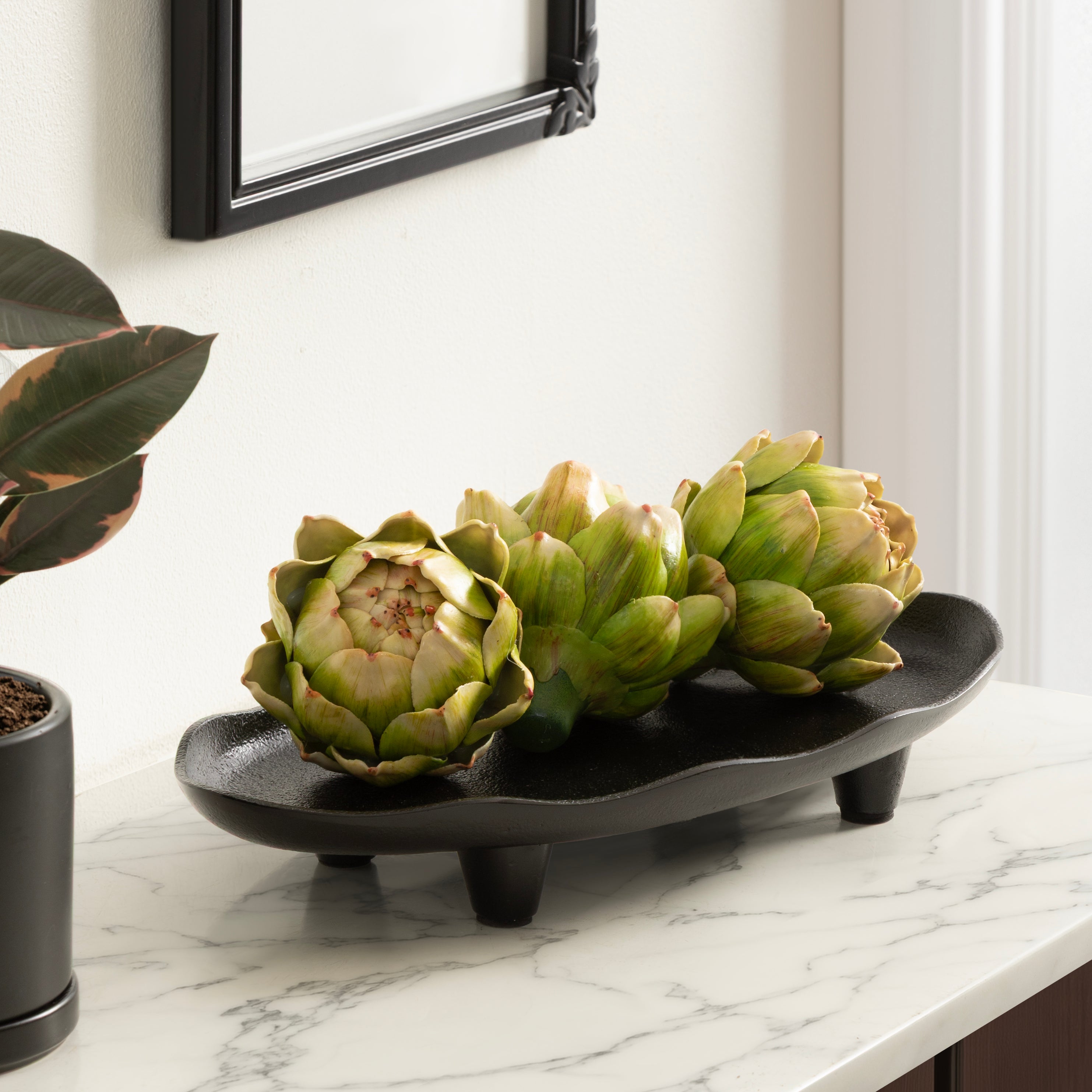 Serving Tray 14x8 Black 6