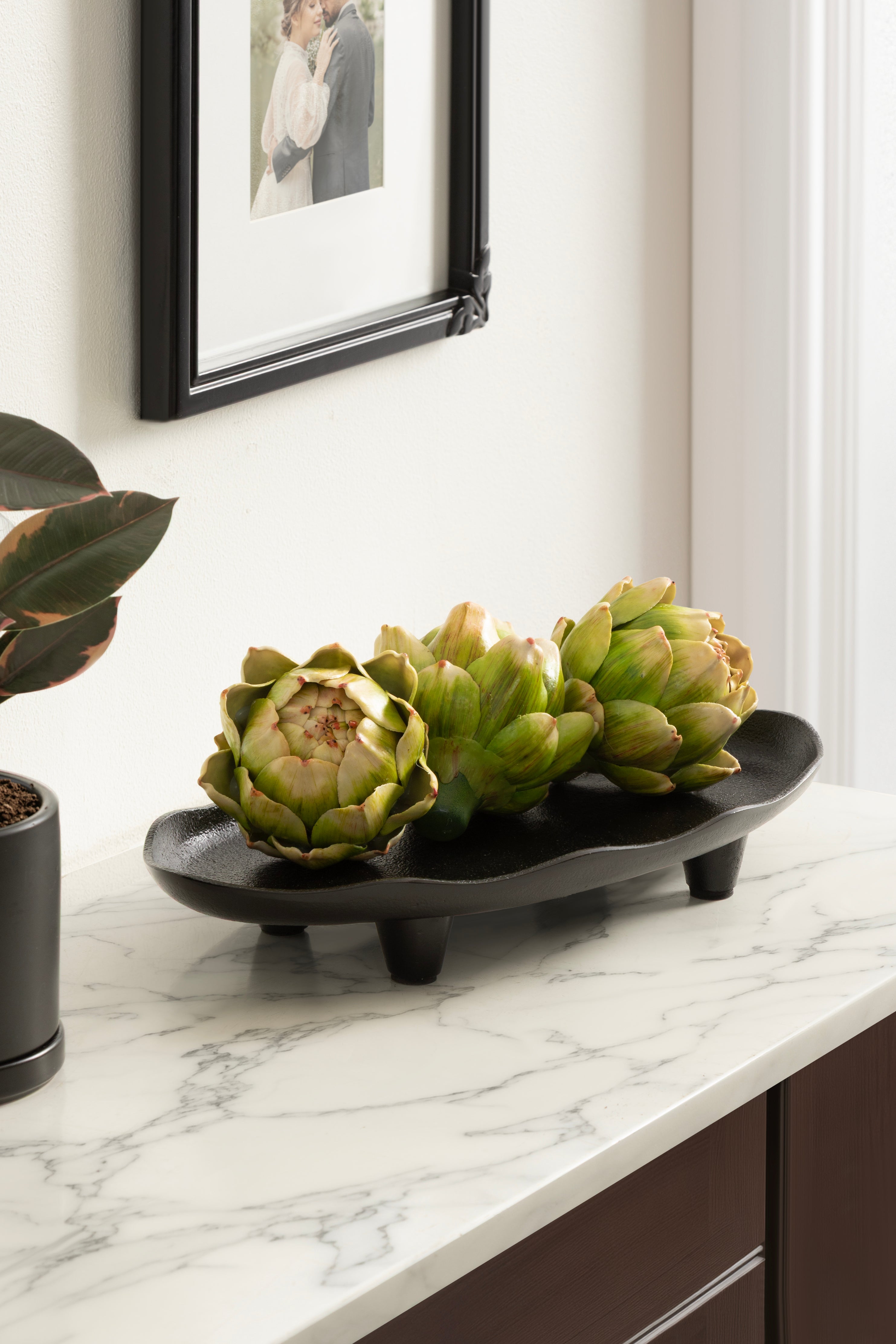 Serving Tray 14x8 Black 6