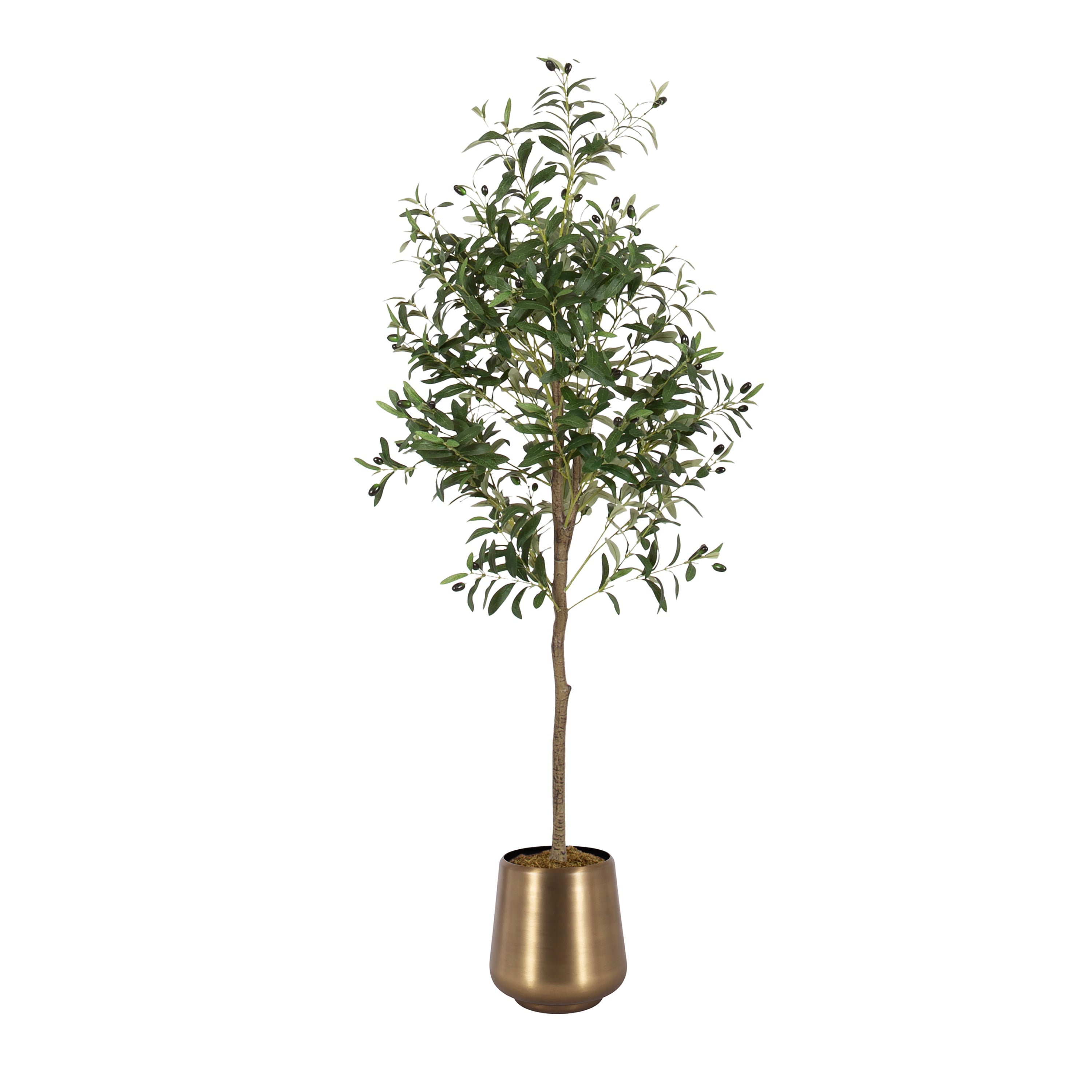 Faux Tree 5' Gold 1