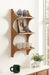 Accent Shelf 18x6x30 Rustic Brown 6
