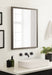 Rectangle Mirror Pewter 24x30 6
