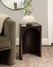 Side Table 14x10x22 Dark Brown 6