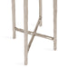 Drink Table Clear Silver 7x7x22 6