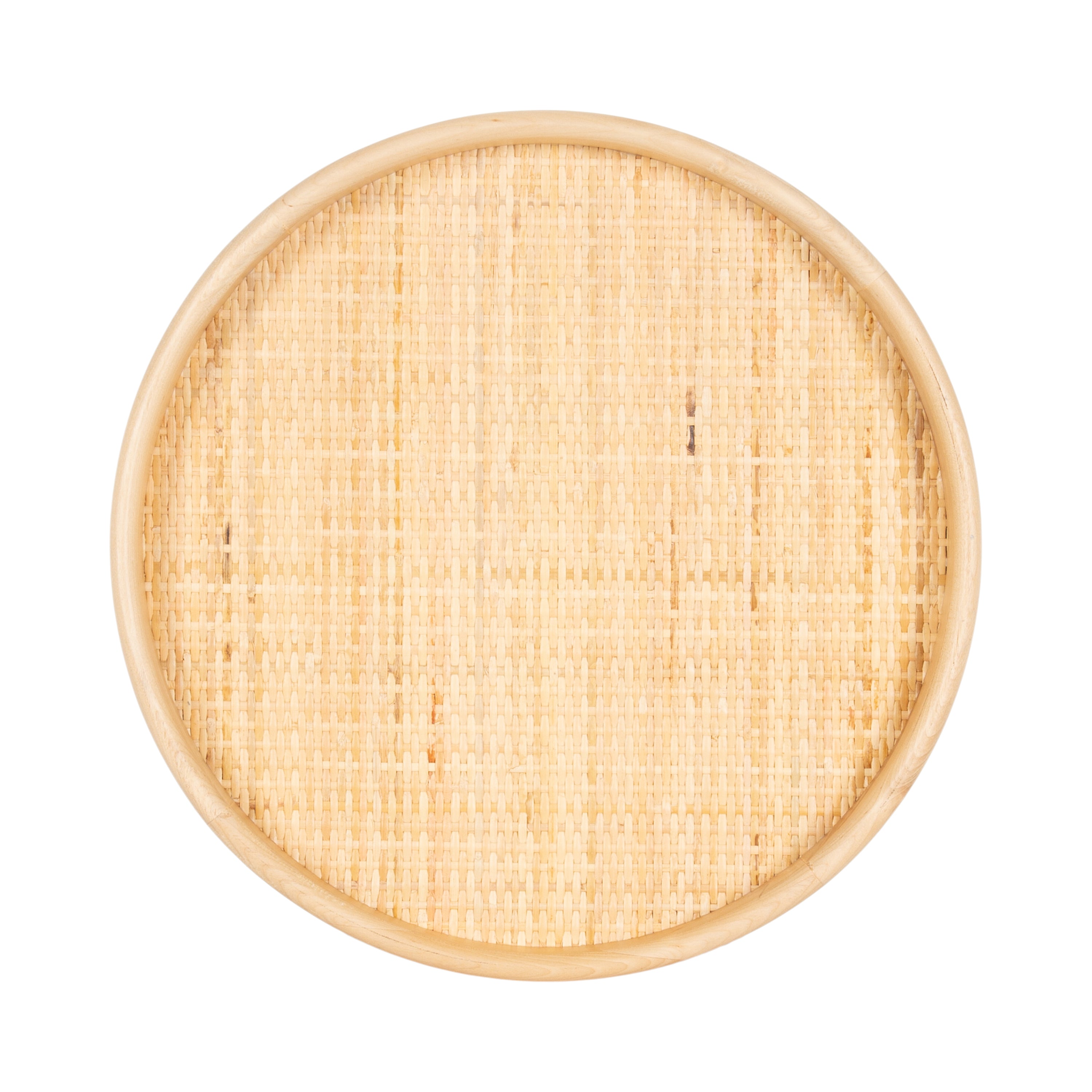 Planche Round Woven Tray