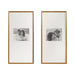 Wall Frame Gold 14x30 matted to 8x10 5