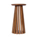 Drink Table Walnut Brown 12x12x22 5